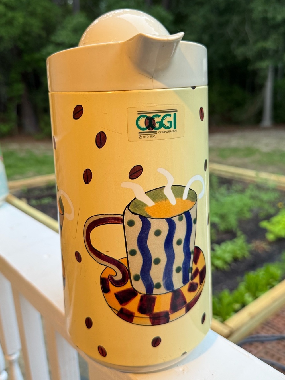 Vintage OGGI  Coffee Thermos